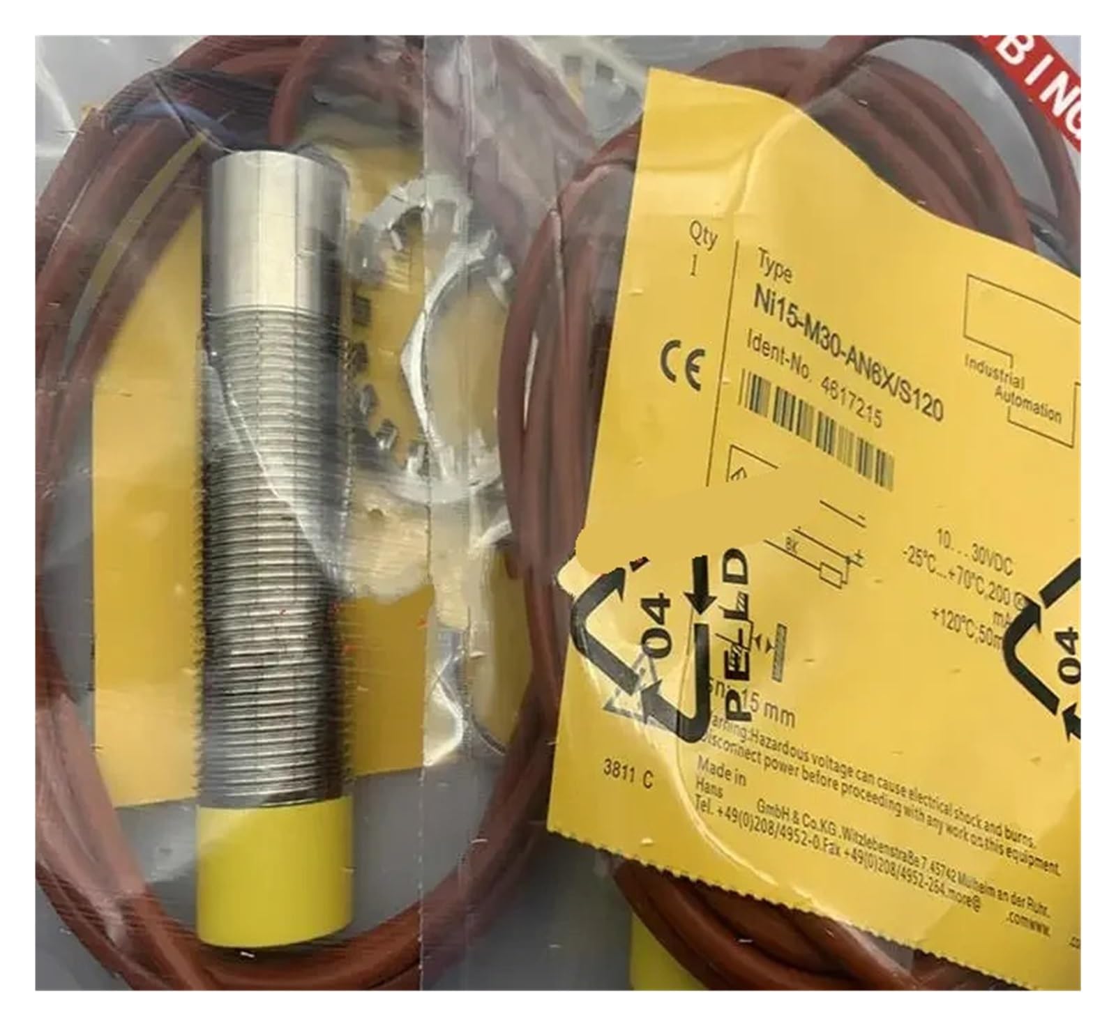 BACYDLPL 2pcs sensor BI10-M30-AD4X/S90