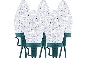 LED C9 Christmas String Lights: 100 Strawberry Lights to Sparkle Your Holidays