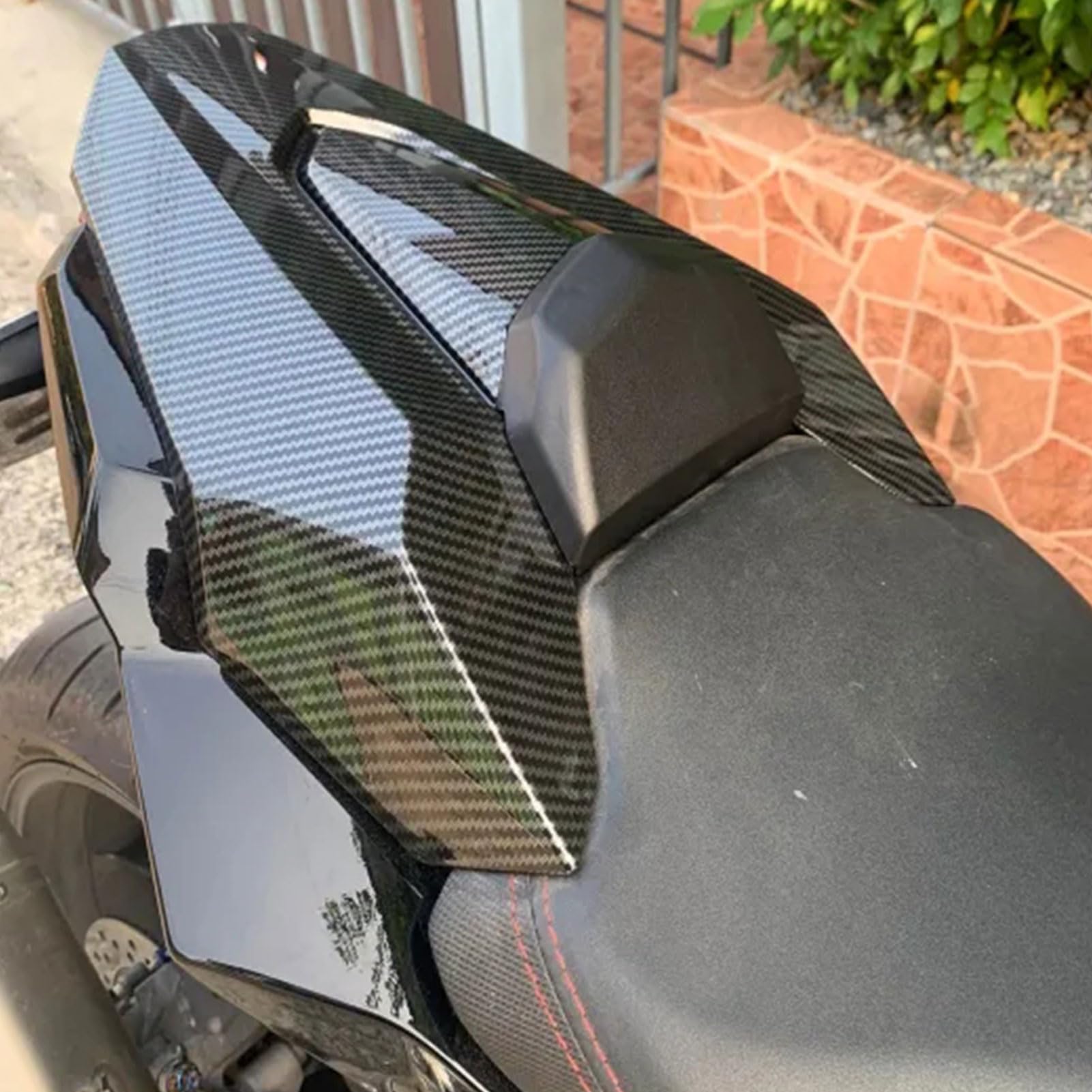 CB650R CBR 650R Soziusabdeckung ABS Heckabdeckung Sitzverkleidung Kohlefaser-Look 2019 2020