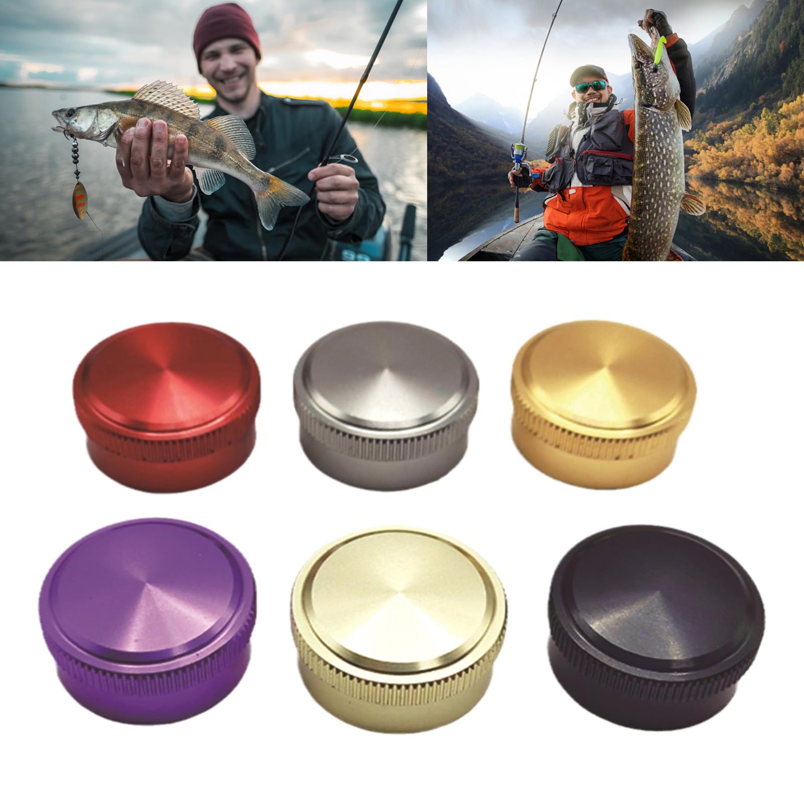 REITINGE Angelrolle, Kurbel, Mutter, Baitcast-Rolle, Griff,  Schraubenmutterkappen, Links- und Rechtshnder, Angelrolle, Tuning-Werkzeug  : Amazon.de: Sport & Freizeit