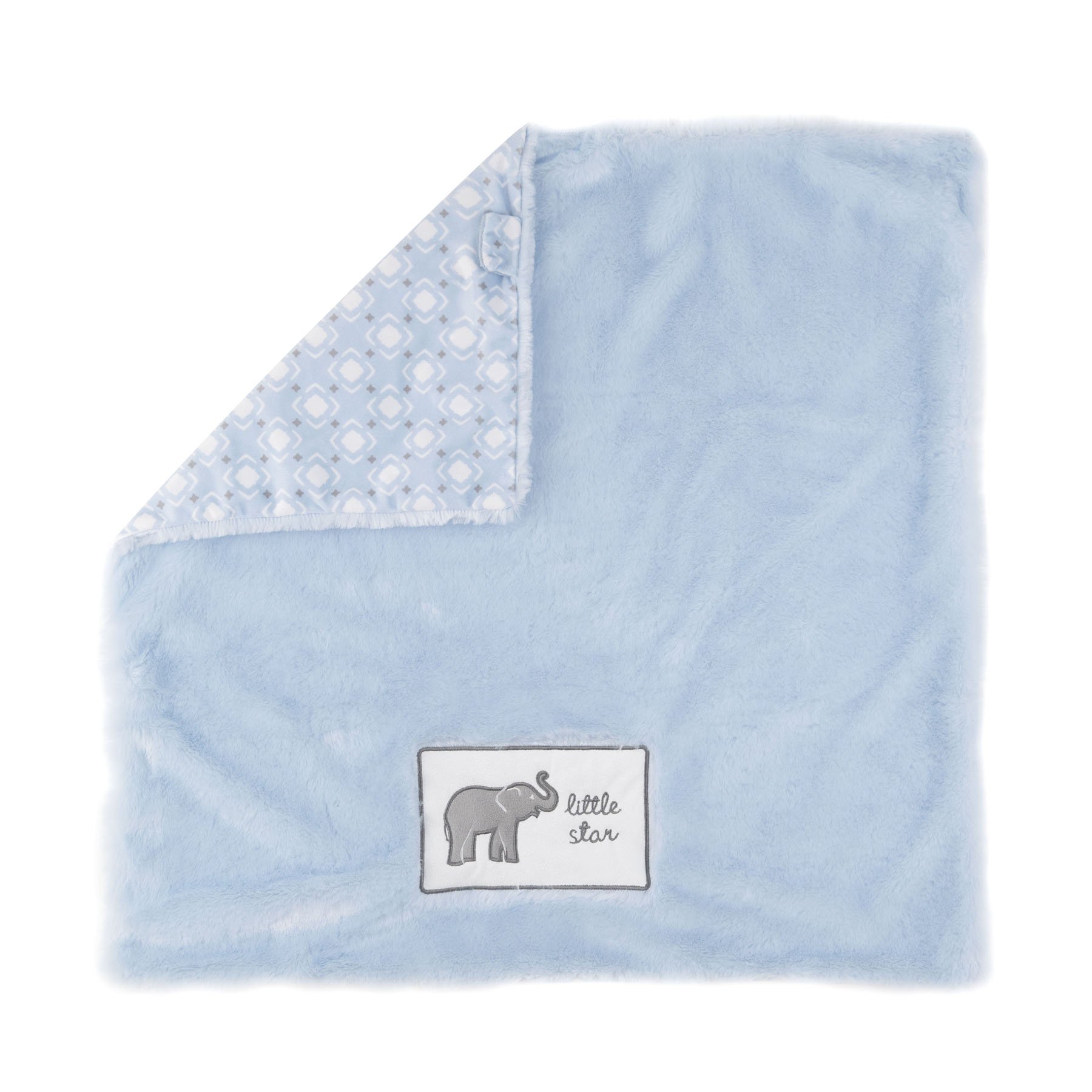 Wendy Bellissimo Travel Blanket and Strap Covers Set, Blue