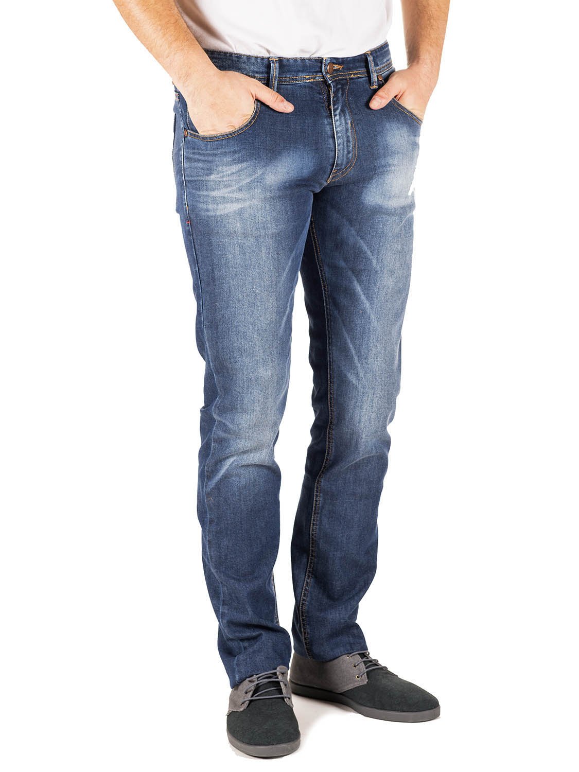 Merca Jeans Men's Flamingo Bu Slim Jeans