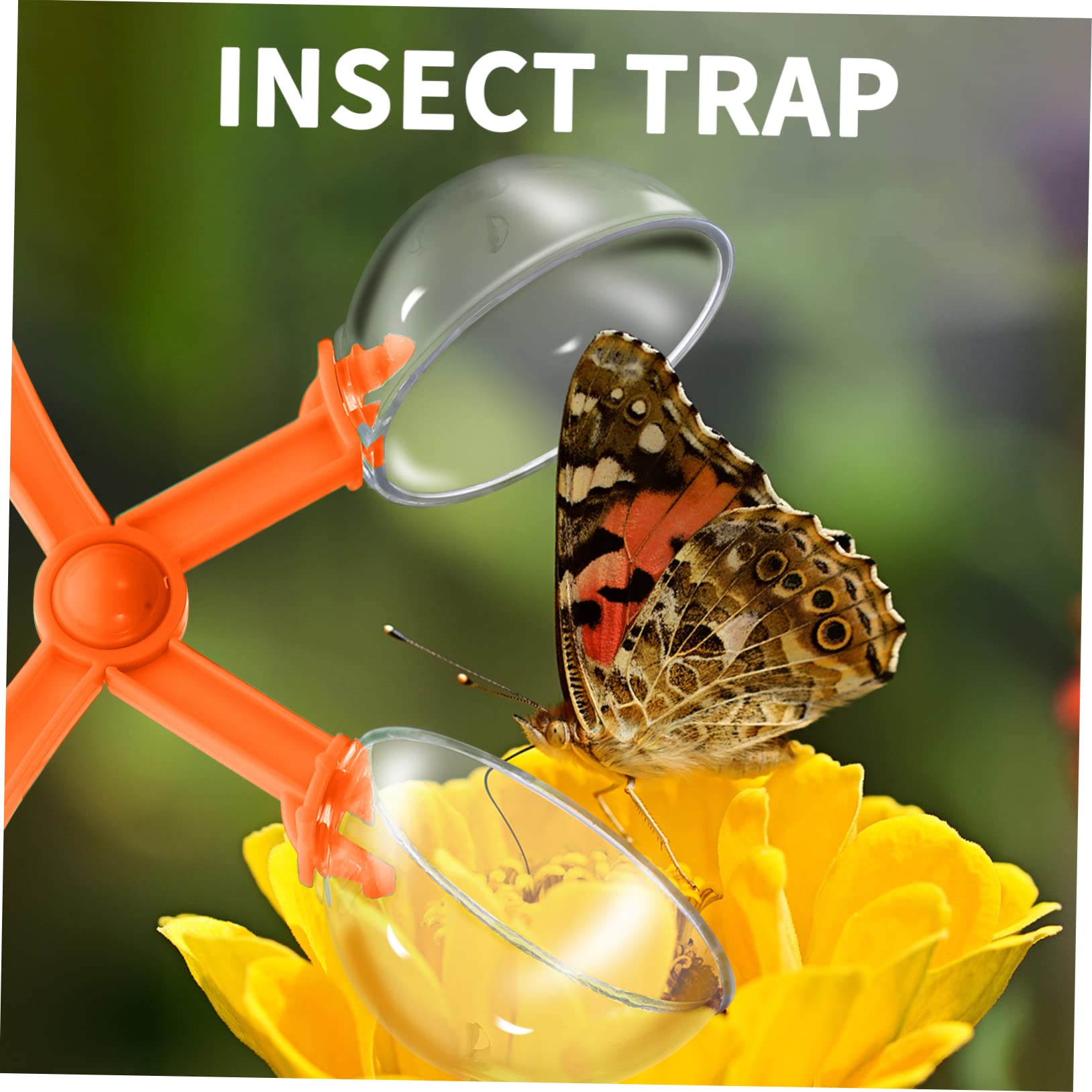 UPKOCH Kit de Capture D'insectes avec Loupe pour Garçon et Filles Ventilation en Plastique et Échantillon de Faux Insectes, pour L'observation Nature et L'exploration