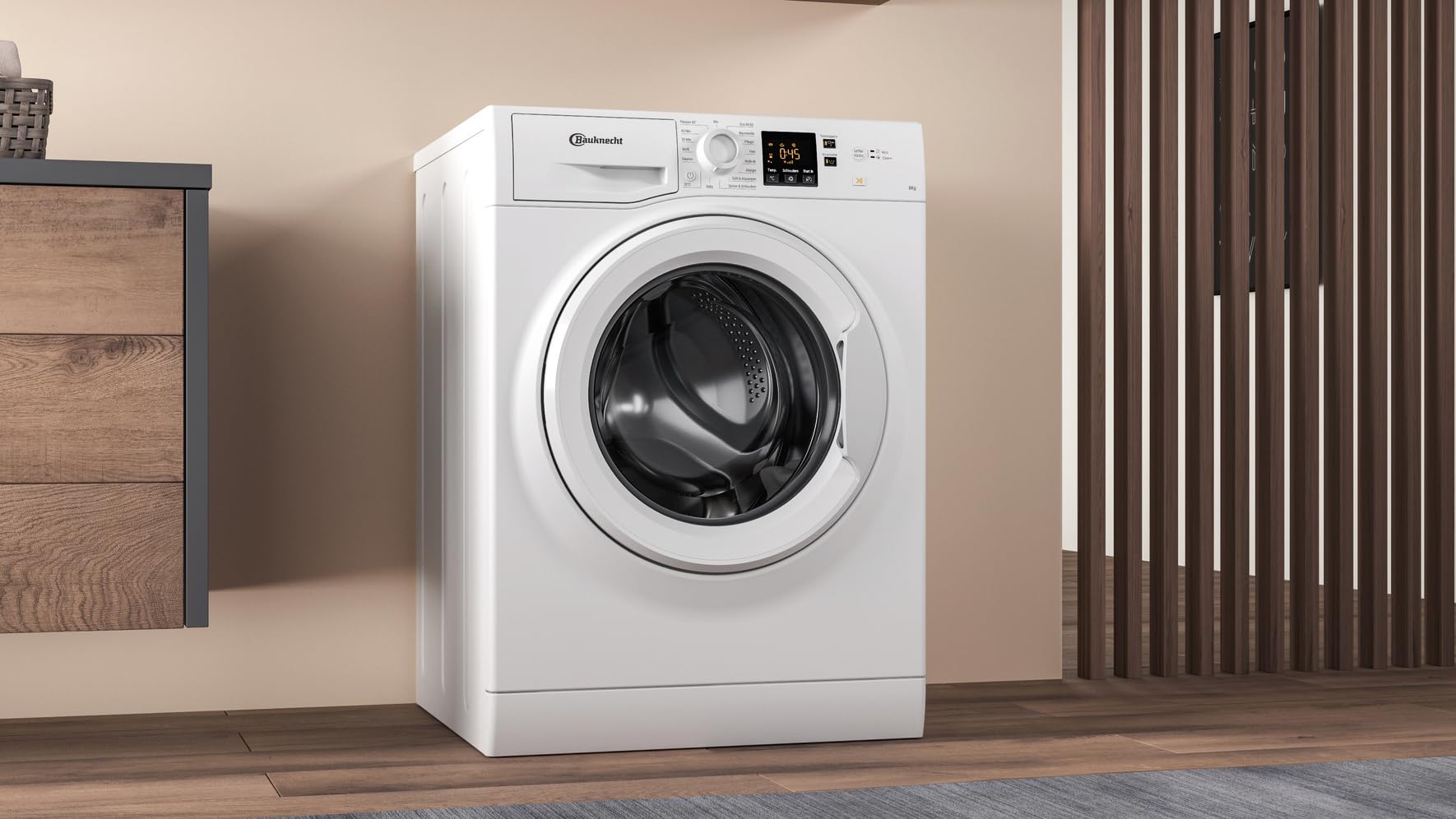Bauknecht WAM 814 A Waschmaschine Frontlader 8kg Energieeffizienzklasse A