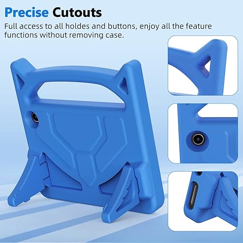Miniatura 4 de Funda para tablet Fire 7 para niños, funda para Kindle Fire 7, Ubearkk Kids Friendly Funda protectora a prueba de golpes, solo compatible con