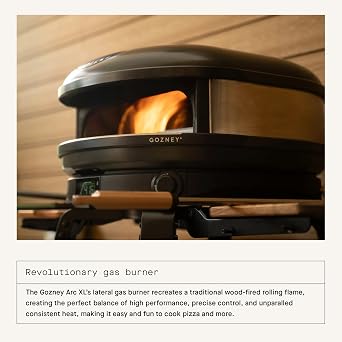 Gozney Arc XL Propane Outdoor Pizza Oven, Heats up to 950F - Off Black