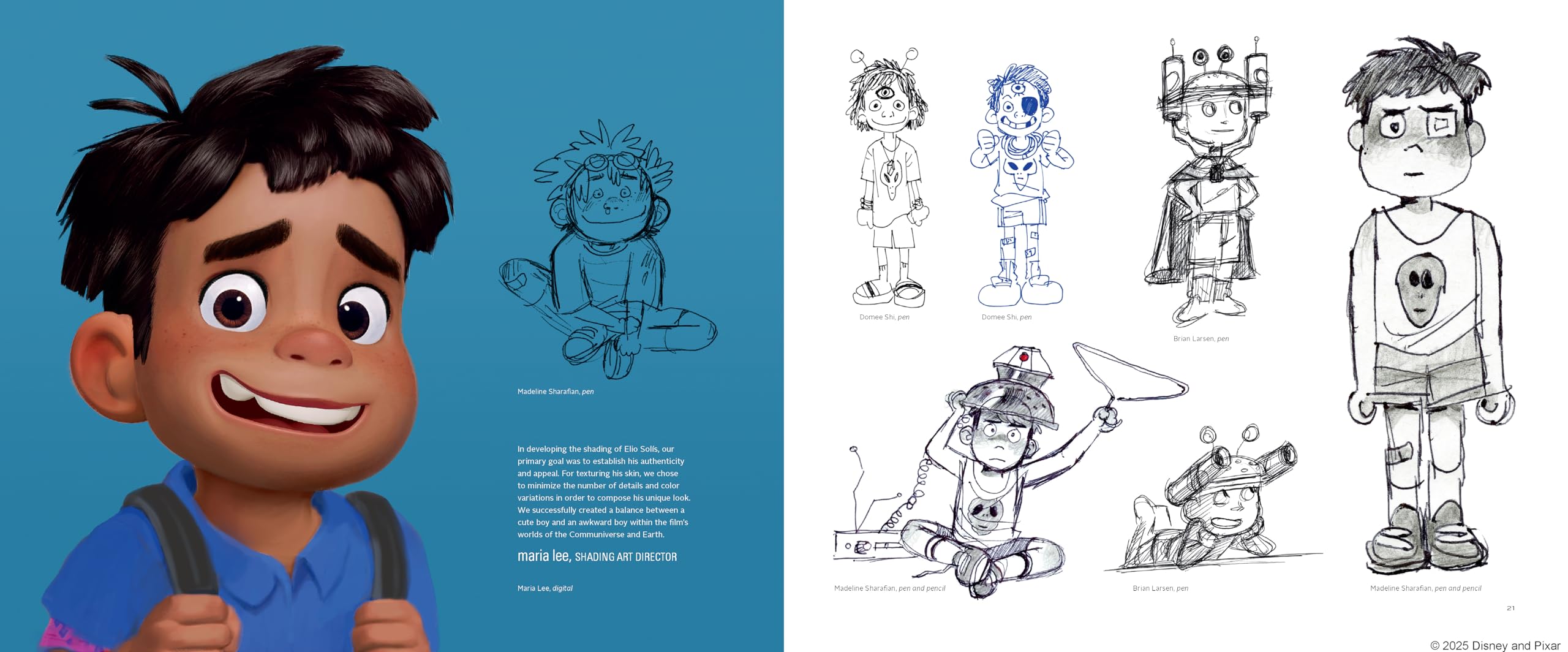 Disney/Pixar The Art of Elio