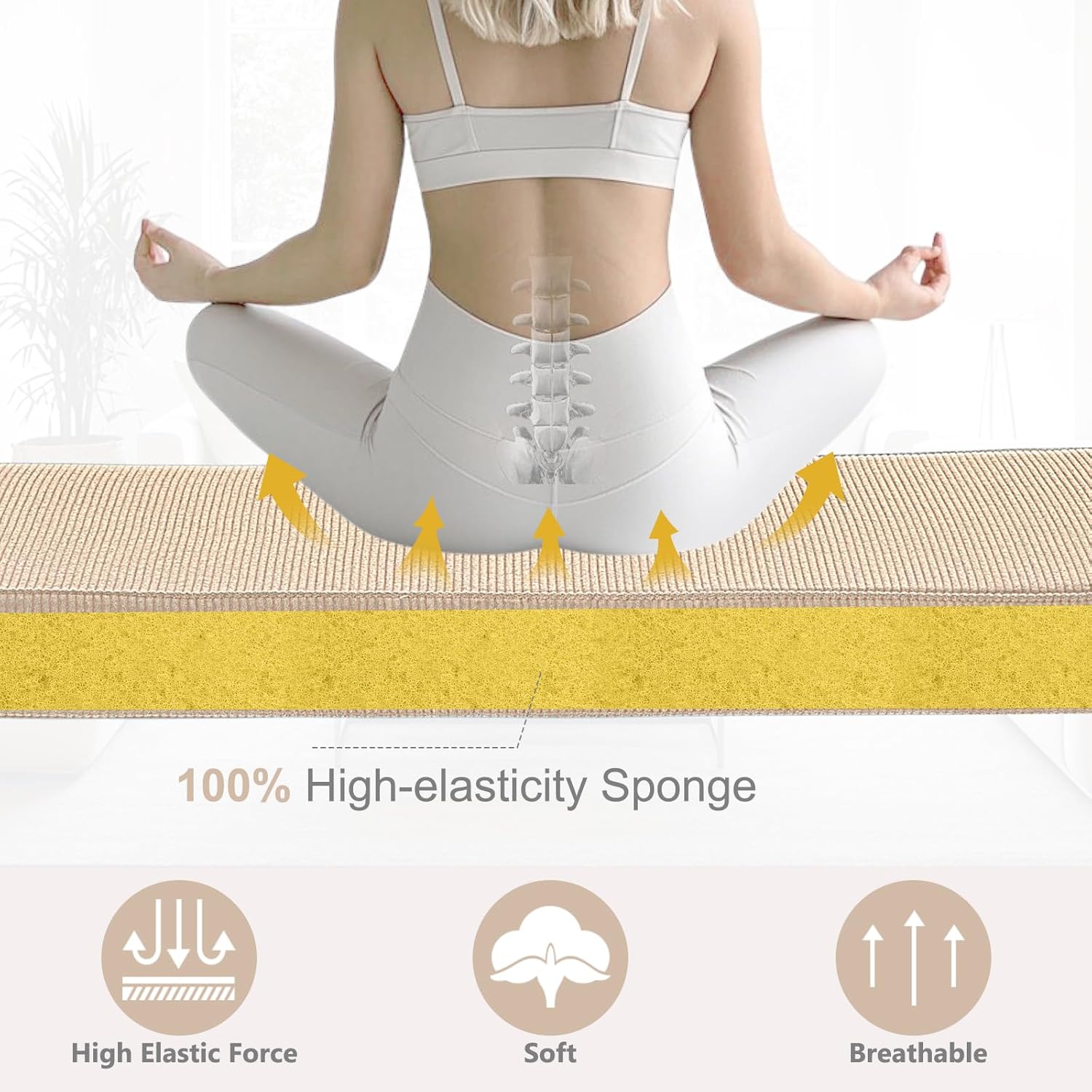 Wenqik コーデュロイ屋内ベンチクッション 44x19 家具 ラブシート パティオ スイング ピアノ 籐 カウチ 窓 シート パ