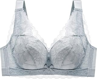 MeiLyviba Women's Bra Comfort Bra Bras Women Deep Cup Thin Functional Bra Underwear Bralette Sleeping Seamless Underwired Bra Low Cut Bra for Everyday Bra Plus Size Sports Bra