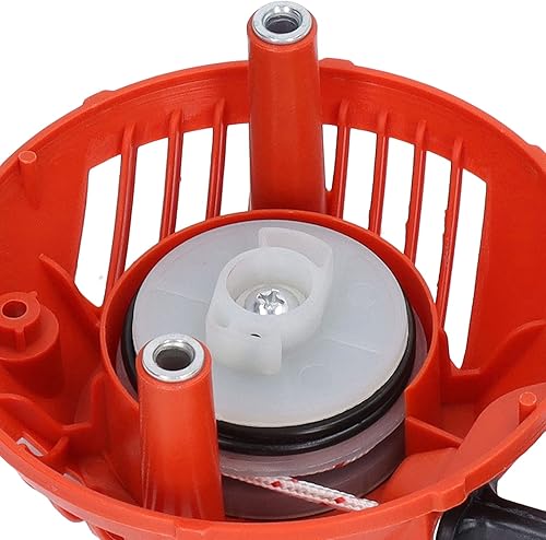 Miniatura 9 de Conjunto de arranque de arranque, conjunto de arranque de tracción de ABS grueso con cable de cuerda de tracción 579063101 para cortador de cepillo