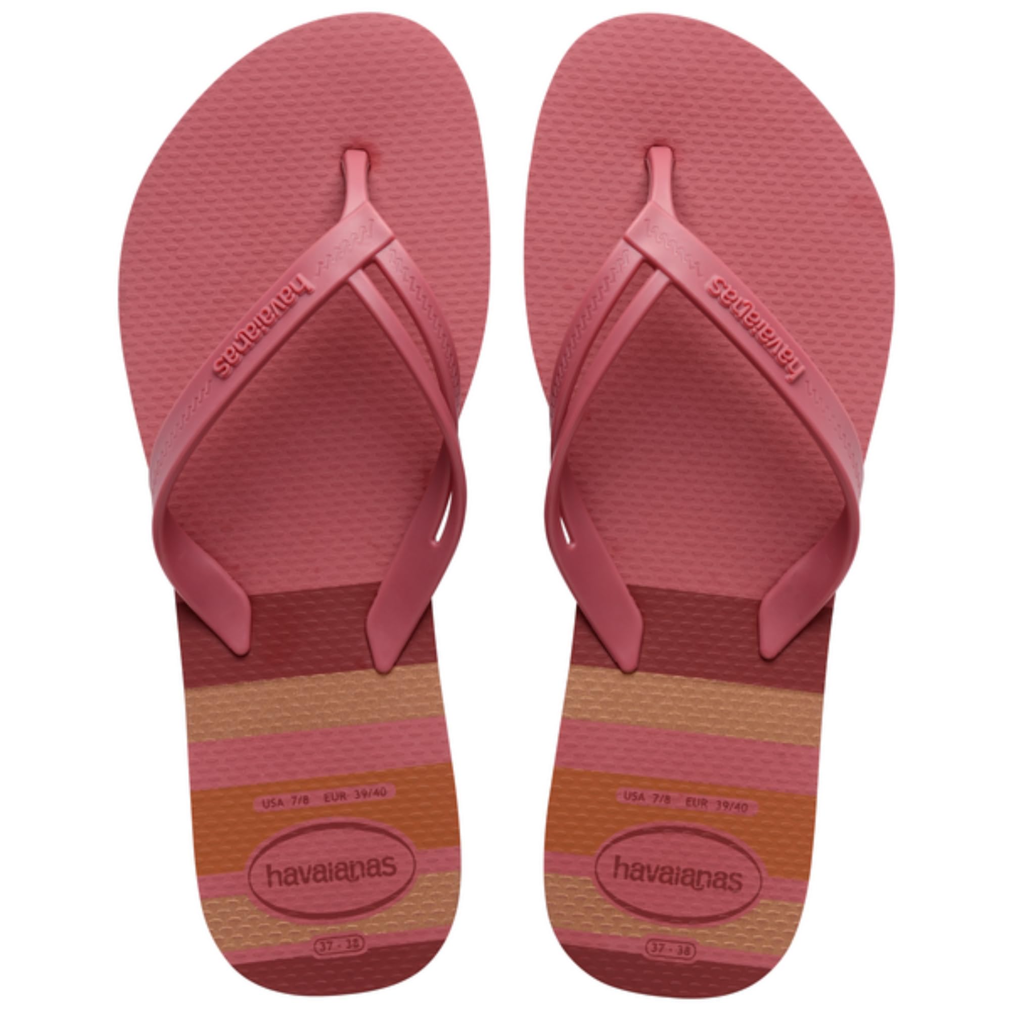 Havaianas - Elegance Print, Stylische, Robuste und Bequeme Badelatschen für Frauen mit Stylischen Riemen und Rutschfesten Sohlen