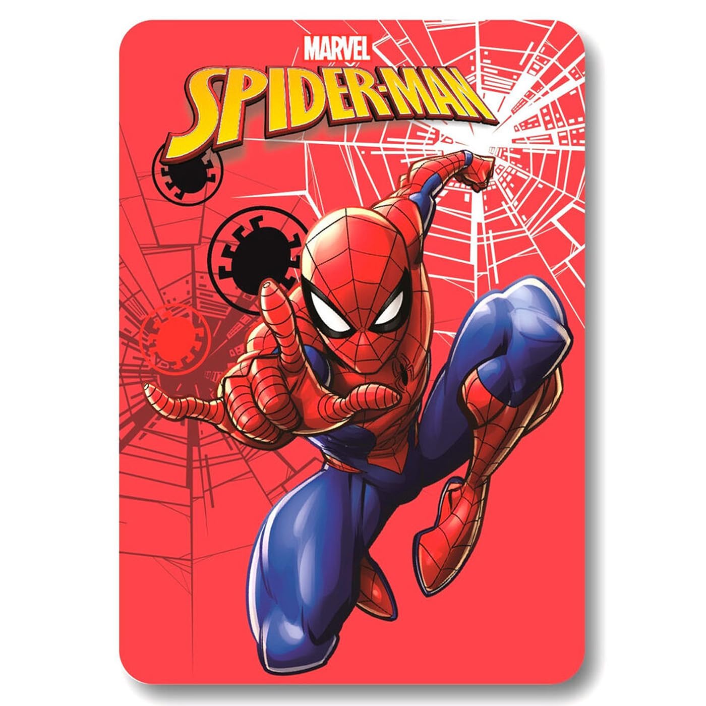 arlis Spiderman Fleece Blanket 100 x 140 cm (Spiderman – C)