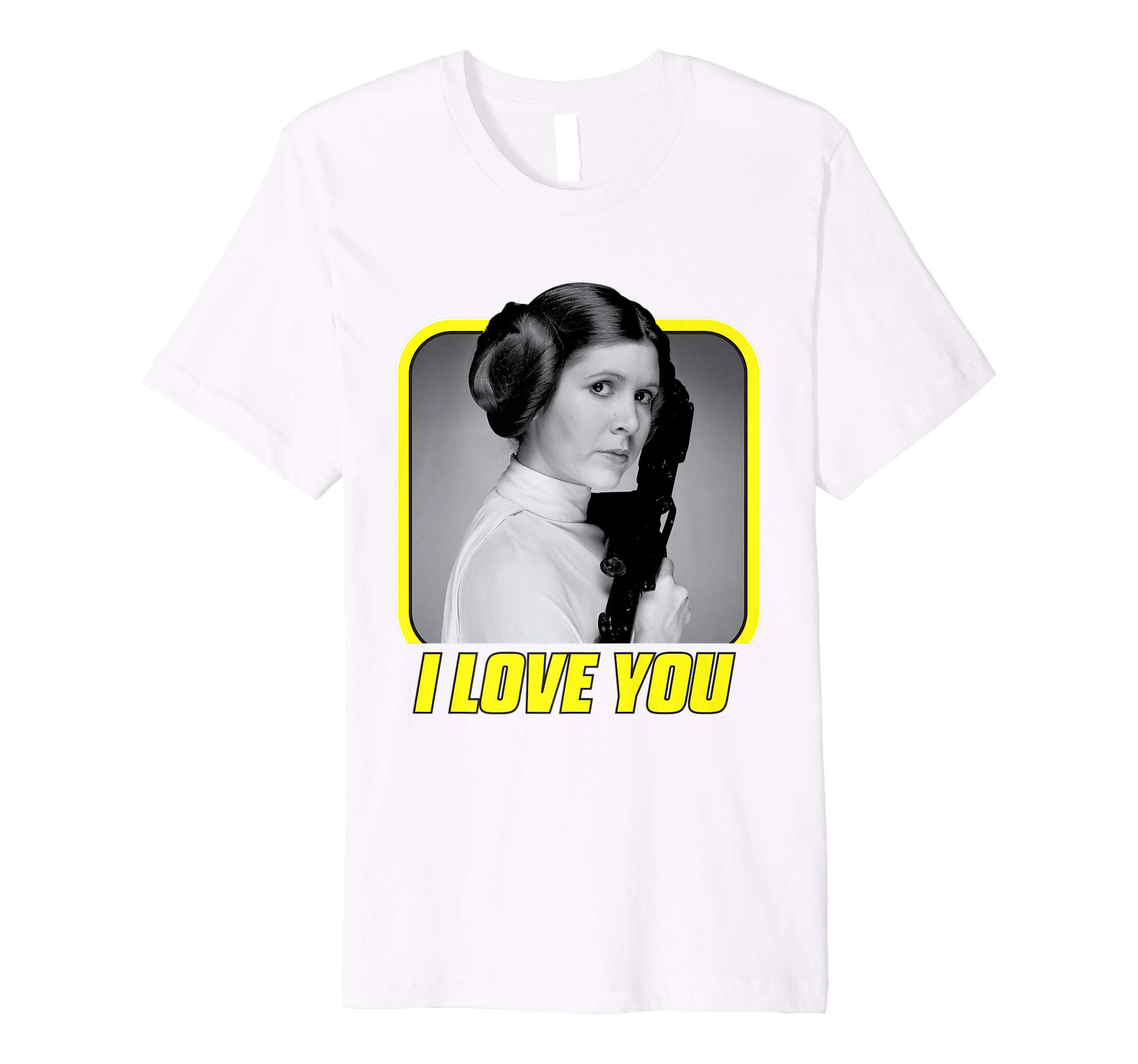 Star WarsPrincess Leia I Love You Valentine's Day T-Shirt T-ShirtOEKO-TEX STANDARD 100