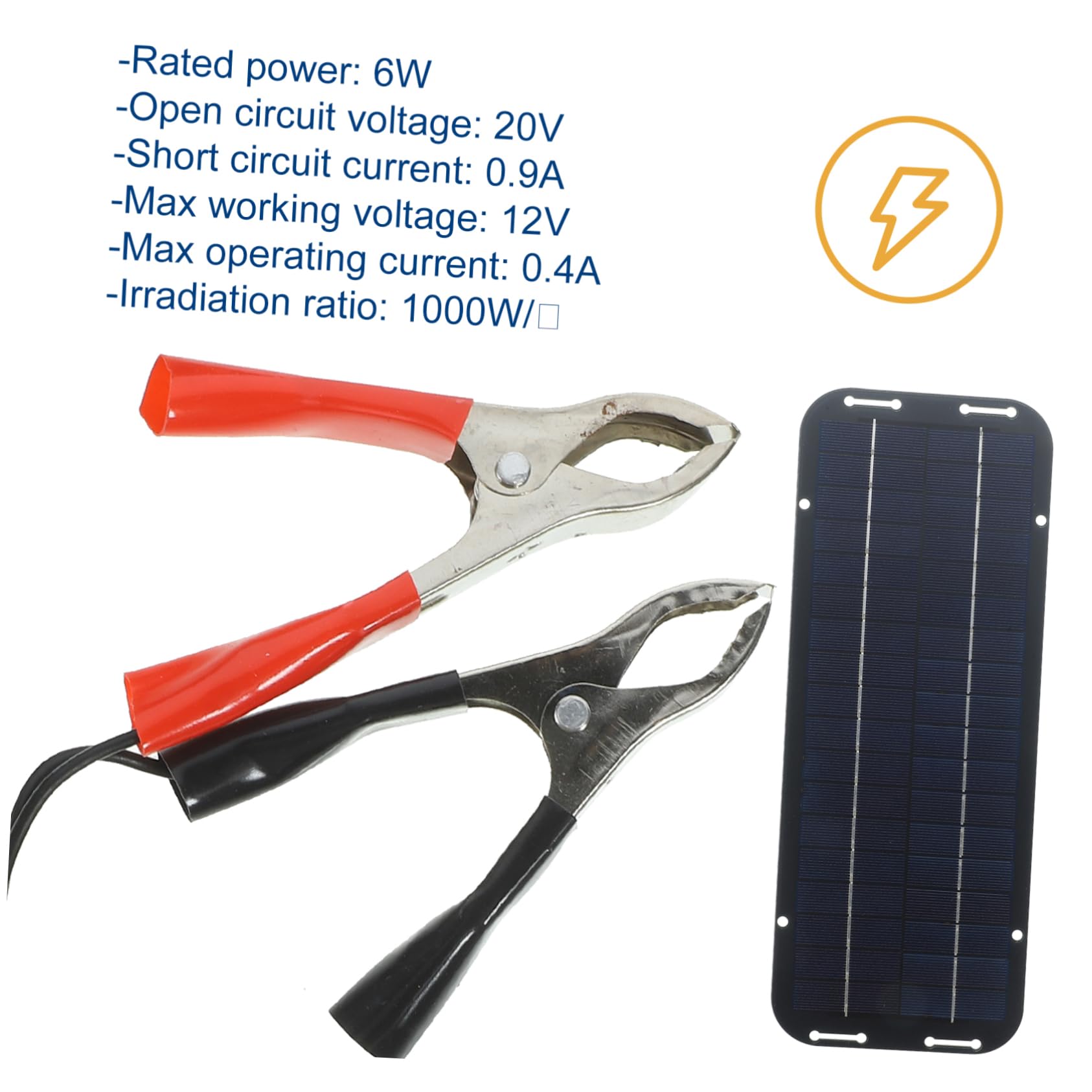 CIYODO Solar Charger Camping w Flexible Solar Panel Kit for Outdoor Flexible -c