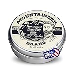 Mountaineer Brand Natural Heavy Duty Beard Balm | Timber Scent | Made in West Virginia | Beard Tamer | Conditions, Softens, Tames, Style | 2oz