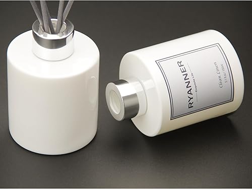 Miniatura 7 de Juego de difusor de varillas de 5.1 onzas líquidas, difusor de aroma de lino limpio con varillas para el hogar, difusor de varillas con aceite