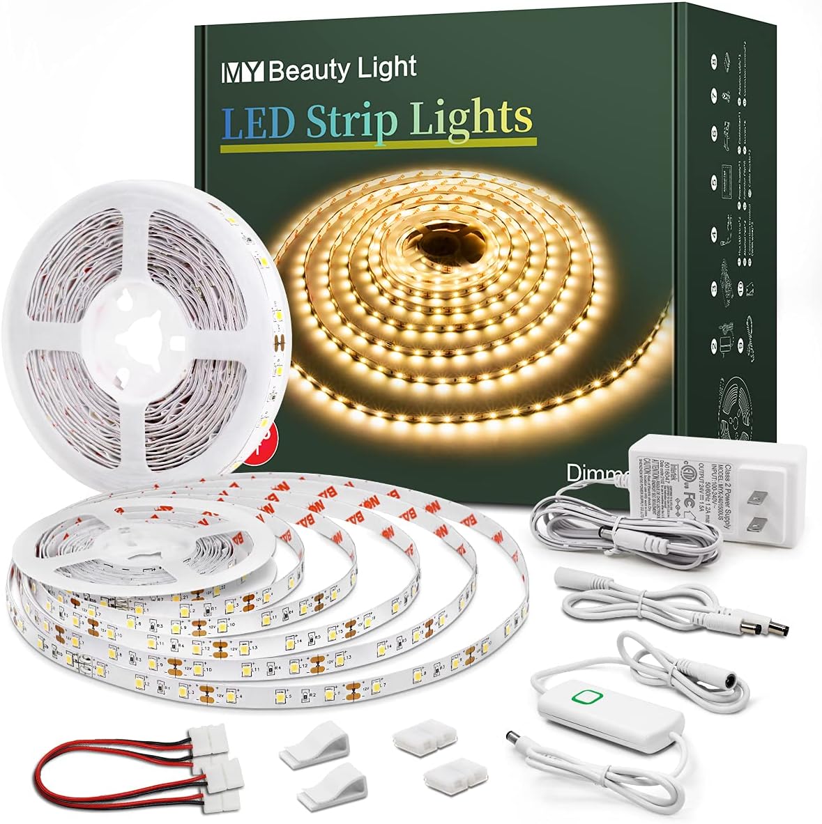 Dimmable Warm White LED Strip Light