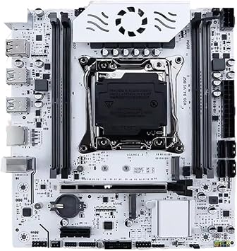 X99 Motherboard LGA2011-3 with M Slot 2 Supports C612 Chipset Dual DDR4 3.0 Cooling Armored Fan