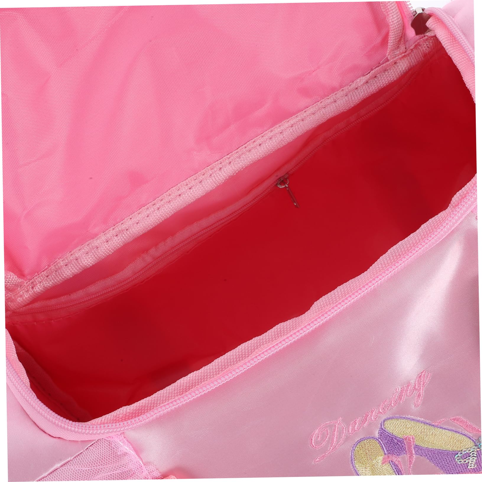 Ballett-Tanztasche storage bags makeup tasche Tanz Tasche mit großem Fassungsvermögen Satin Tanz Tasche Umhängetasche Tanztasche für Mädchen Ballettzubehör für Mädchen Satin-