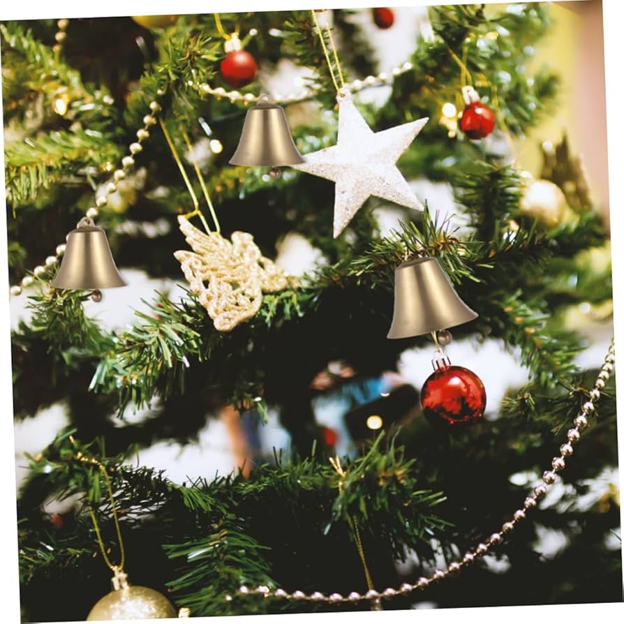 Vintage metal bell christmas ornaments Outlet