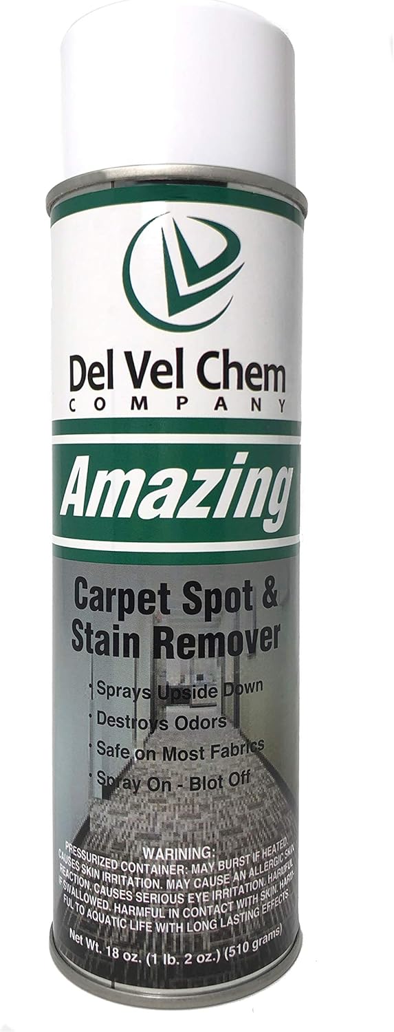 Amazing Carpet Spot and Laundry Stain Remover 18 oz Aerosol