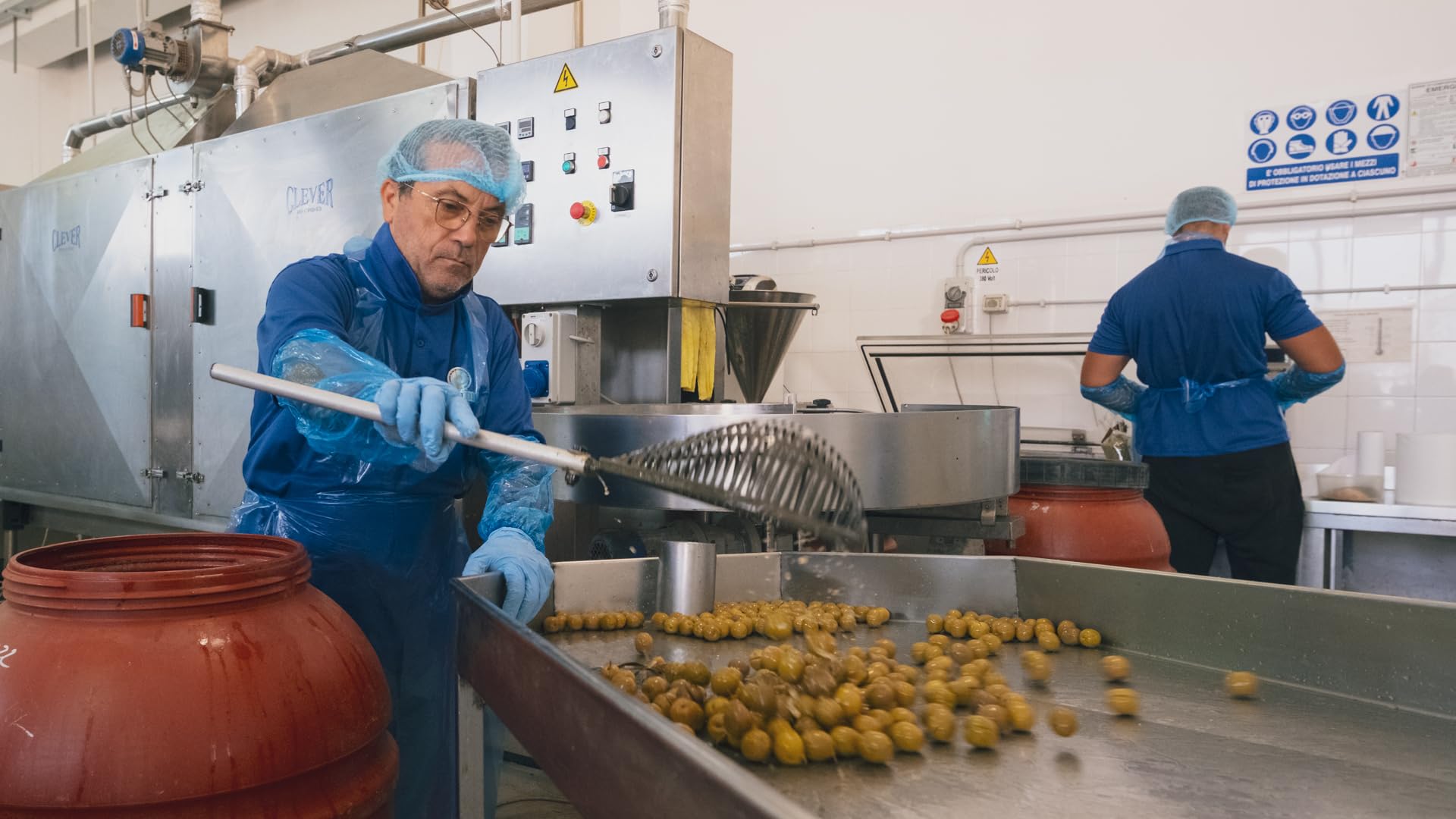 Terramia Olive Nere al Forno Siciliane Varietà "Giarraffa" – Prodotto Artigianale da Azienda Premiata Ercole Olivario e Monna Oliva, Formato Scorta 2kg (4 Buste x 500g)