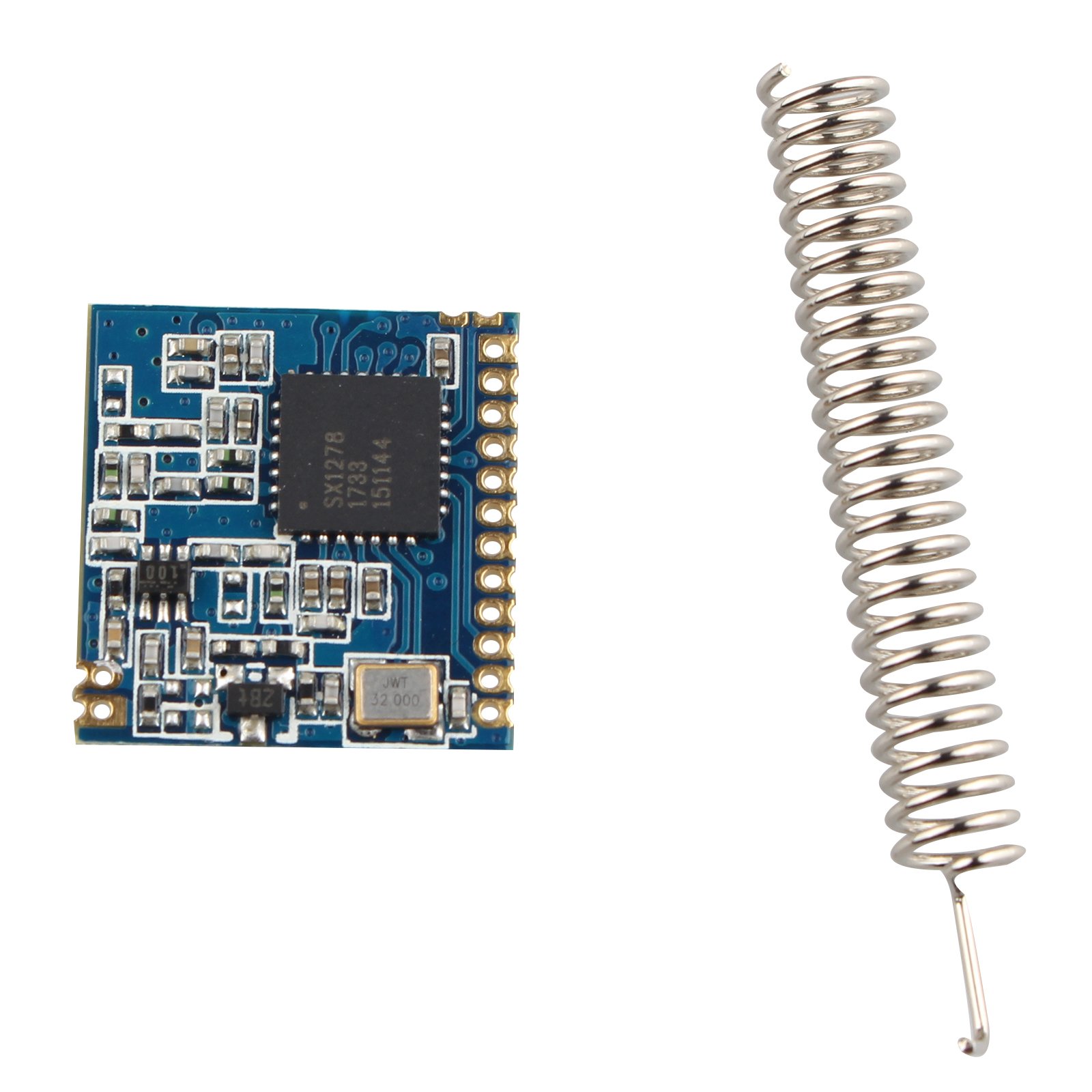 HALJIA Tiny SX1278 LoRa Spread Spectrum Power Meter Reading Module 5km Wireless Data Transceiver Module SX1276 Compatible with Arduino