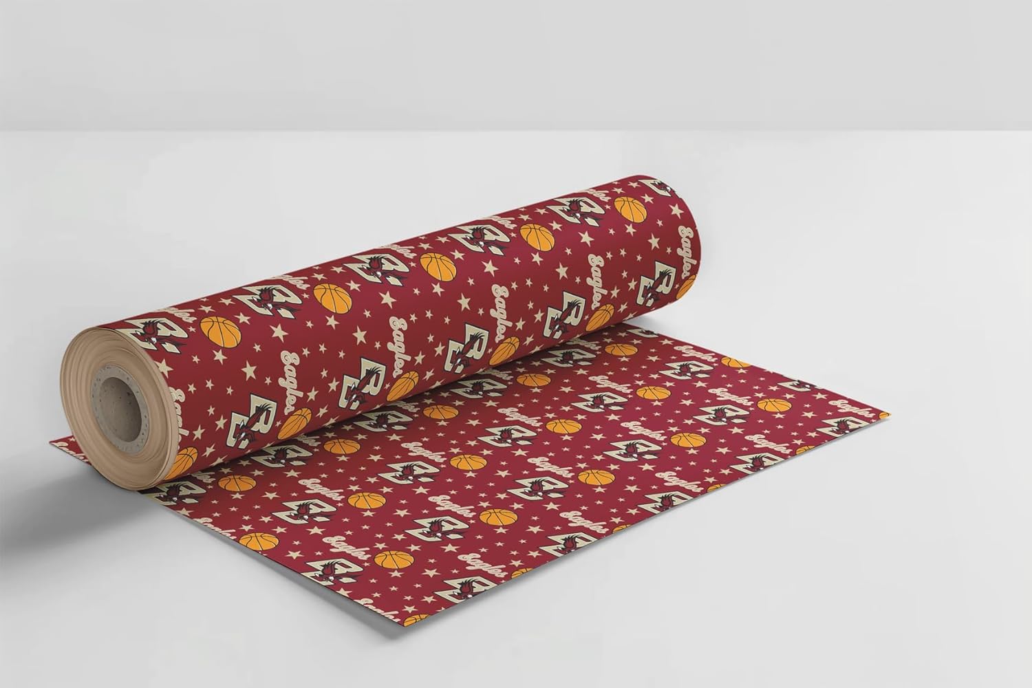 ONDEMAND FAN NCAA Wrapping Paper with Mascot Madness design (Boston College Eagles,Wrapping Paper 30" x20')