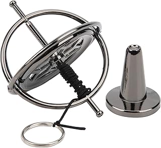 Generic 反重力指ジャイロスコープストレスリリーフおもちゃ、リラクゼーションのためのポータブルジン合金減圧ツール、すべての年齢向けの耐久性のある指先おもちゃ 6.6オンス