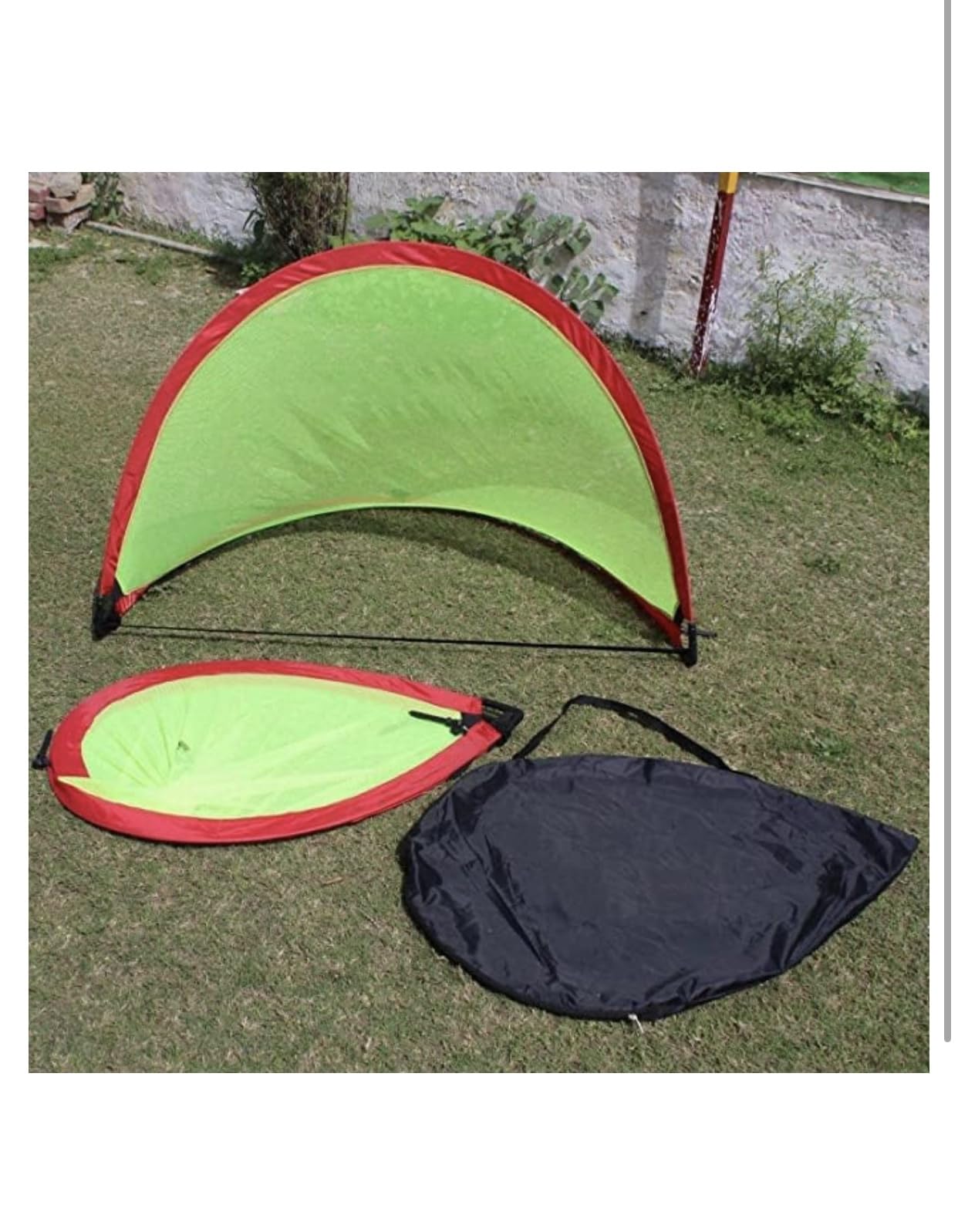 Tasco Sports Kids Soccer Goal | Portable Mini Soccer Net for Indoor & Outdoor Play | Easy Setup Foldable Training Goal for Toddlers & Kids