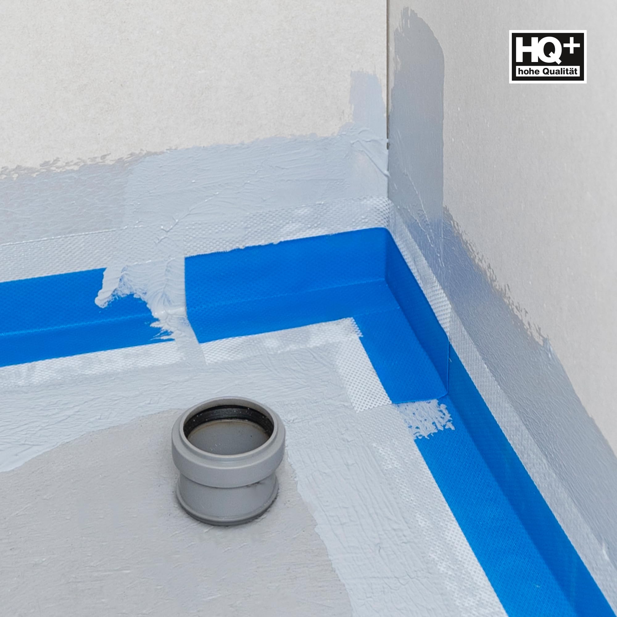 Isolbau Innenecke P2 Blau - 50 Stück - Wasserdichtes Eck-Dichtband für Sanitär, Dusche, Bad, Fliesen, BalkonEckabdichtung Dichtecke Abdichtung für Innen- & Außenbereich