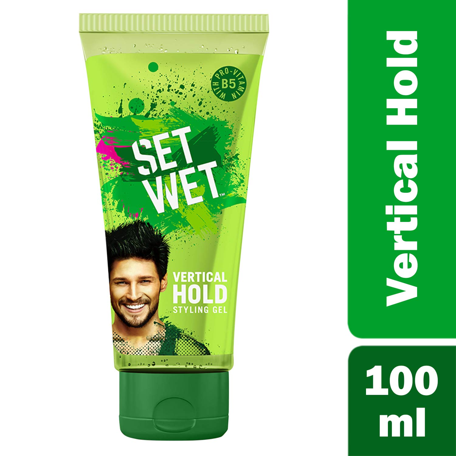 Set Wet Cool Hold Strength Hair Gel, 250ml & Hair Gel Vertical Hold, 100ml Tube - Image 6 thumbnail