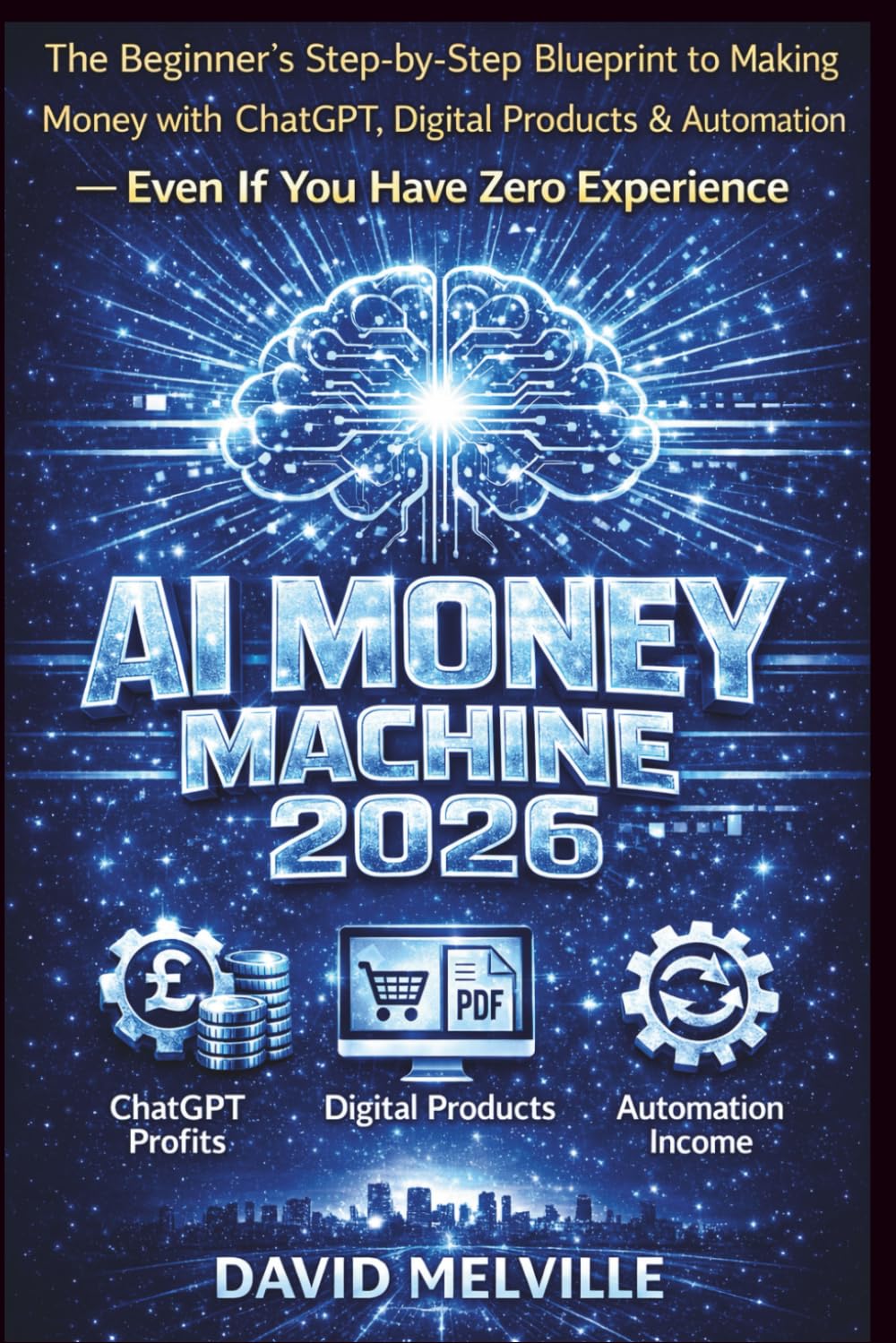 AI Money Machine 2026: The Beginner’s Step-by-Step Blueprint to Making Money with ChatGPT, Digital Products & Automation — Even If You Have Zero Experience