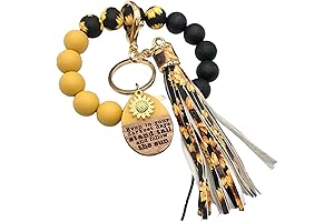 Sunflower Wallet Keychain Bracelet: A Perfect Blend of Style and Functionality