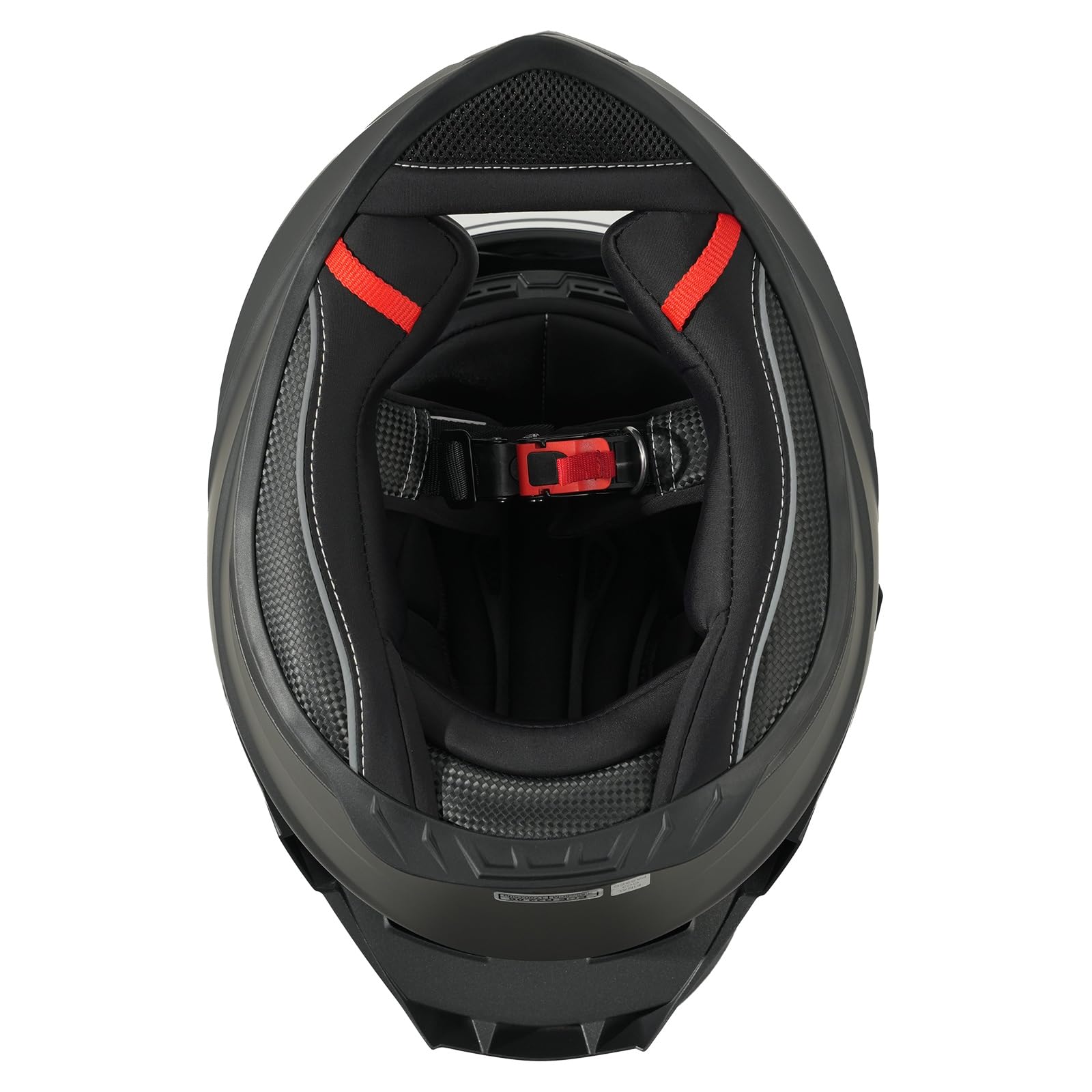 MY Casco Moto Integrale 936, Omologato ECE 22.06 con Doppia Visiera per Uomo e Donna