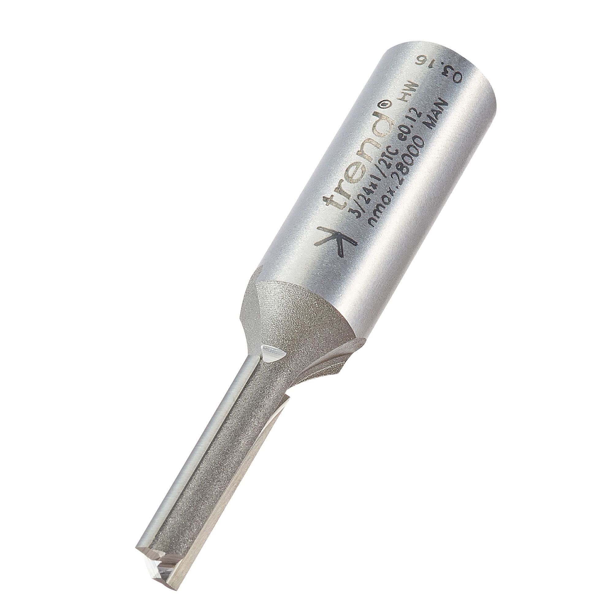 Trend Two Flute Cutter 6Mm Diameter Pk 1 3/24X1/2Tc