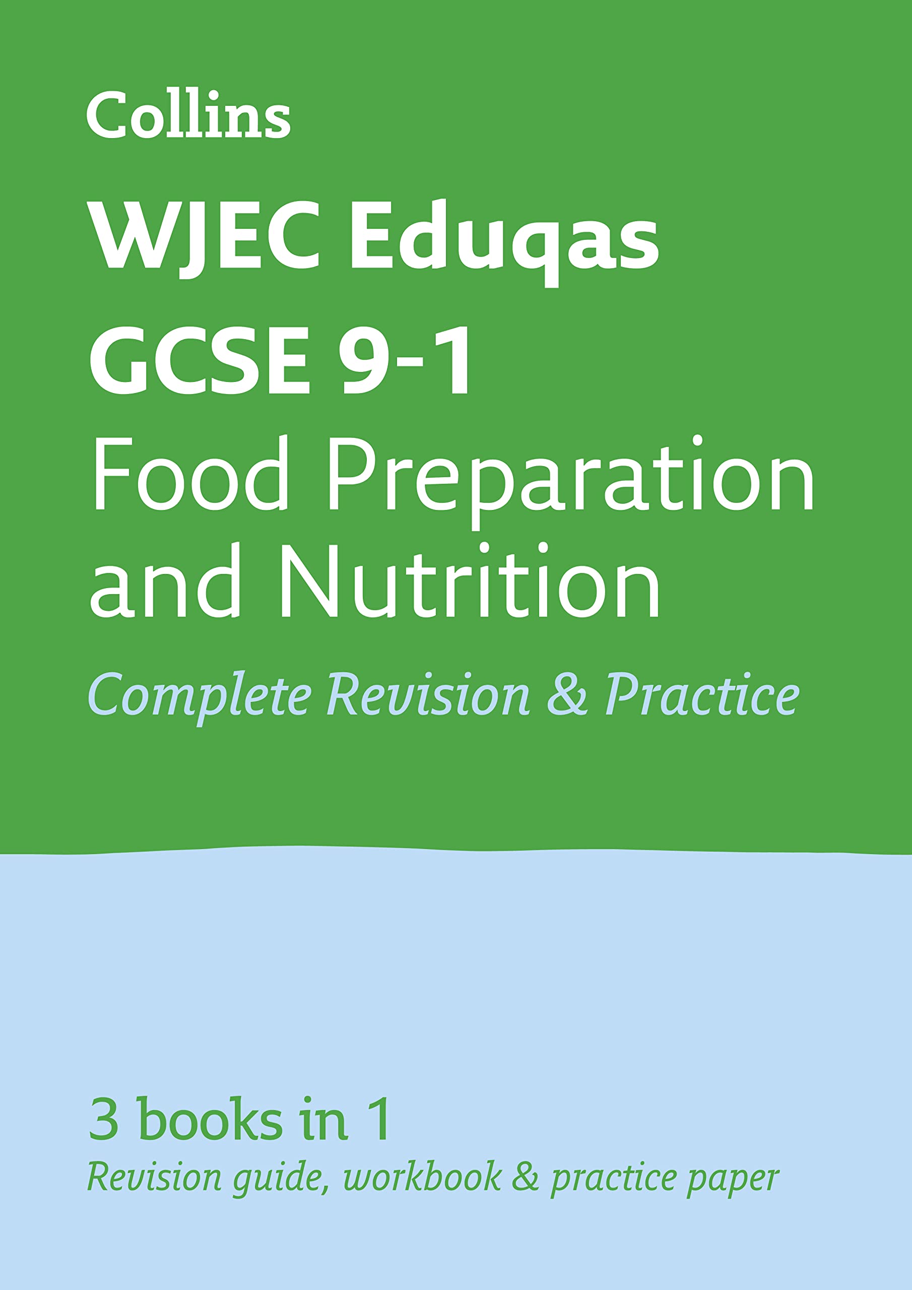 WJEC Eduqas GCSE 91 Food Preparation and Nutrition  by Collins GCSE PAPERBACK