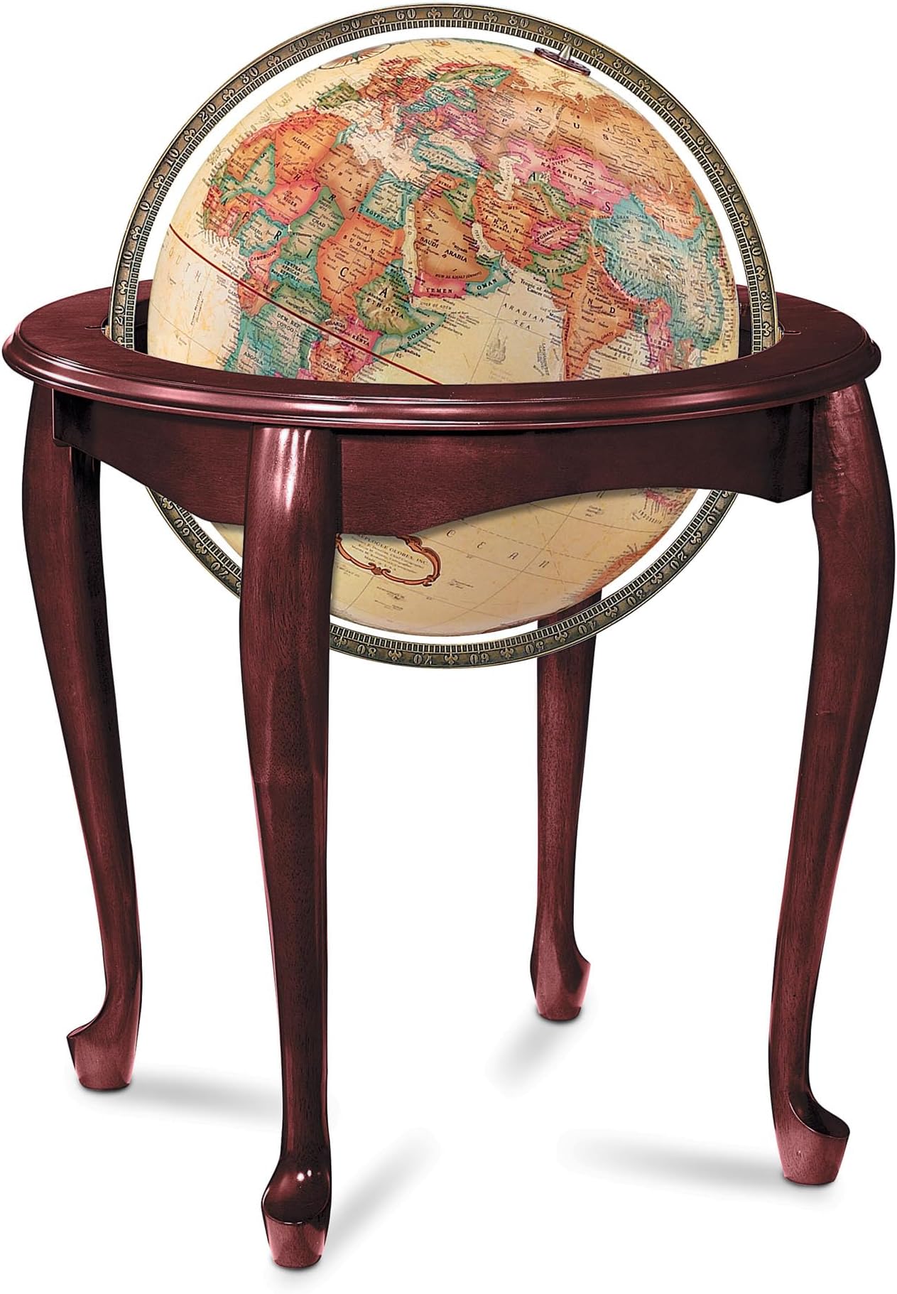 Globes 22719 Anne Globe, Large, Off-White