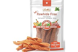 Chicken Dog Chew Twist Sticks: Flavorful Rawhide Alternative