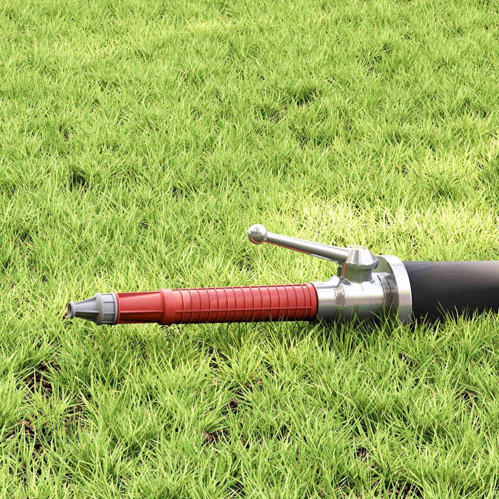 vidaXL Feuerwehrschlauch-Düse mit 50 mm C-Kupplung, Aluminium & Kunststoff, 12 mm Düse, starker Druck, 14 m Strahlweite, Verstellbarer 180° Drehschalter, Feuerwehreinsatz