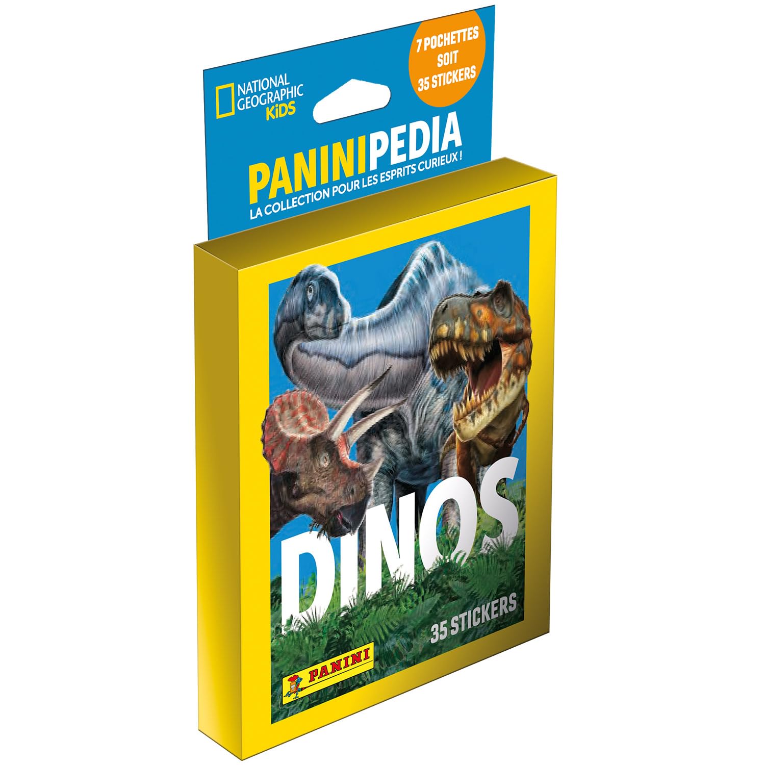 Panini Paninipedia Dinos Sticker - 1x Stickeralbum + 15x Stickertüten