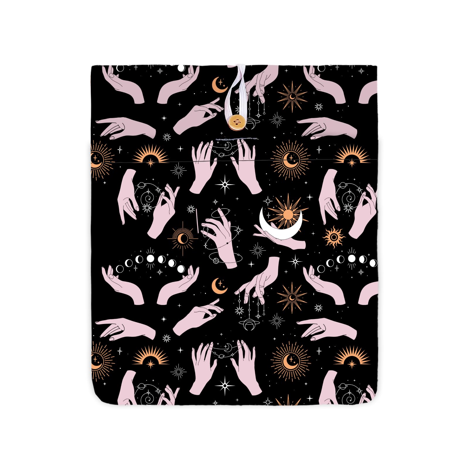 NICENEEDED Tarot Theme Book Cover Sleeve With Button