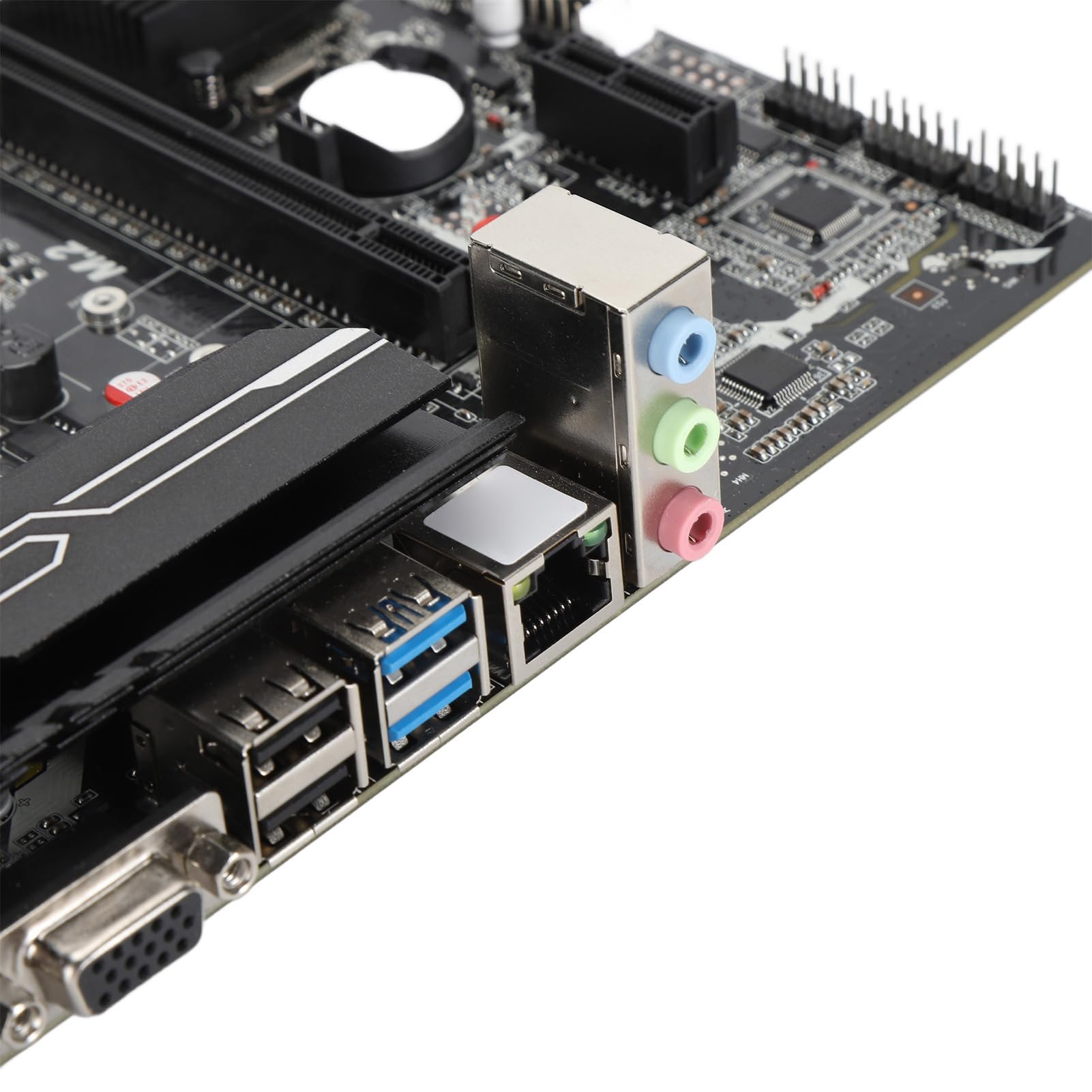 Płyta Główna H510 Gen 3.0, Płyta Główna ATX z podwójną pamięcią DDR4, Płyta Główna z Gniazdem PCI-E 16X Gen 3.0 z Radiatorem dla Procesora 10 11