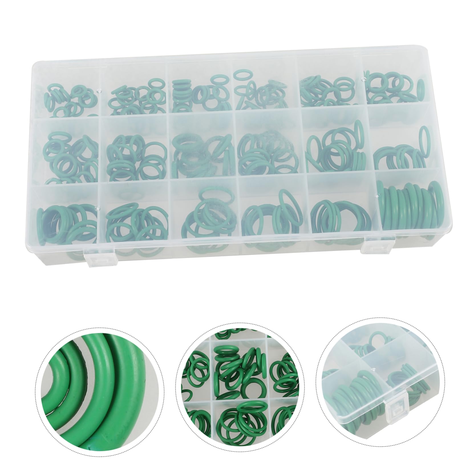 Alipis 5 Ensembles Kit Assortiment De Joints Toriques Caoutchouc Pour Compresseur De Climatisation Automobile Étanchéité Polyvalentes Pour Robinet Et Plus 270 Pièces * 5