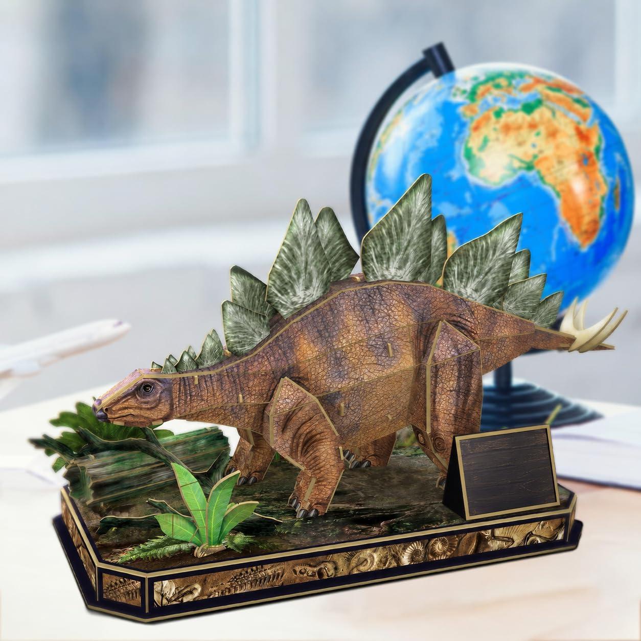 ROKR – Puzzle 3D Bois Vélociraptor LD01 – Maquette Mécanique 106 Pièces, Mouvement Réaliste, STEM, Dès 14 Ans