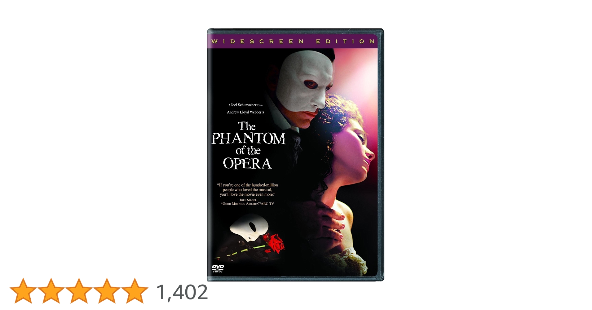 Amazon.co.jp: Phantom of the Opera [Import USA Zone 1] : DVD