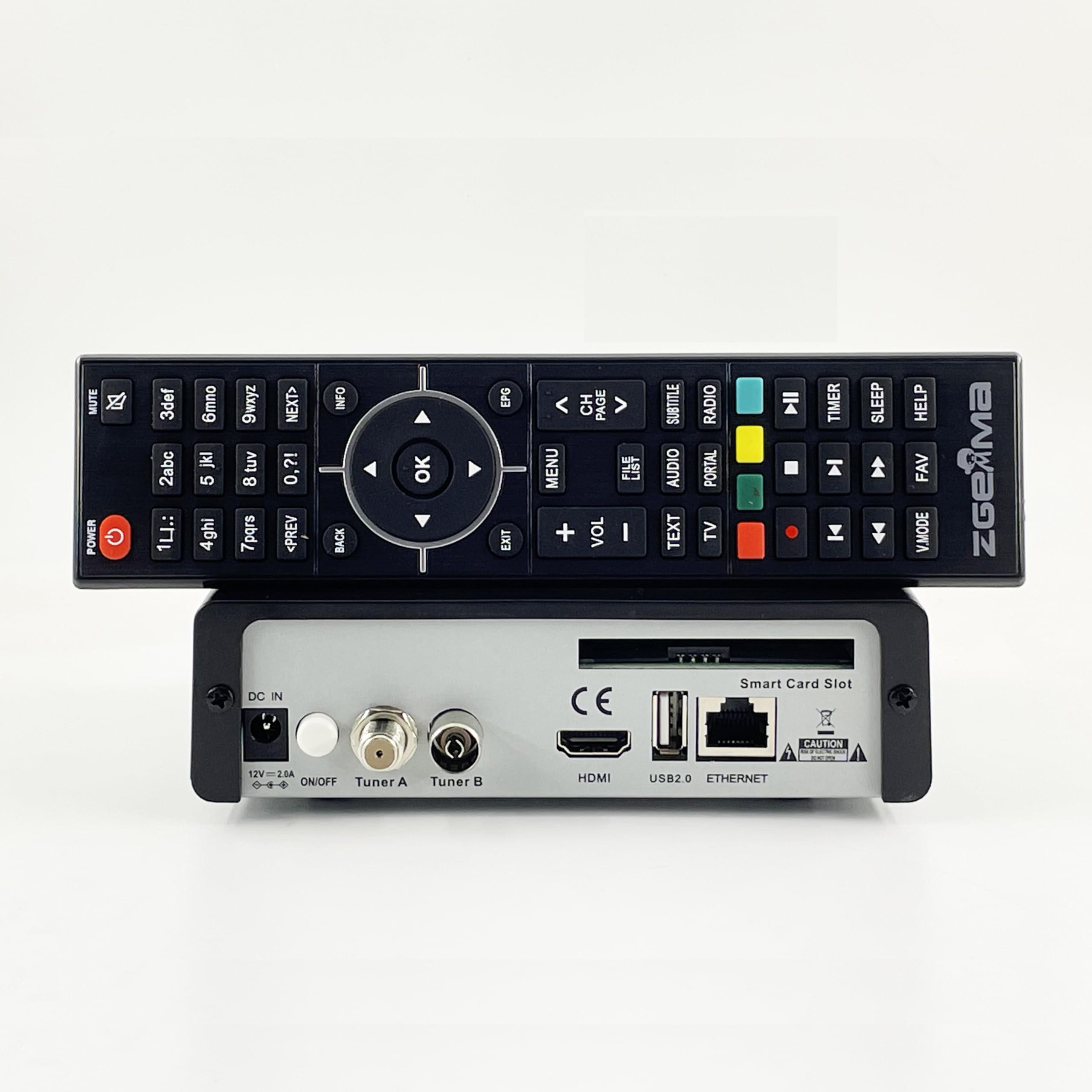 HEVC/H.265 decoding Satellite TV Receiver zgemma h8.2h Plus dvb s2 + dvb c/t2 Satellite + Cable/Terrestrial TV decoder Free to Air