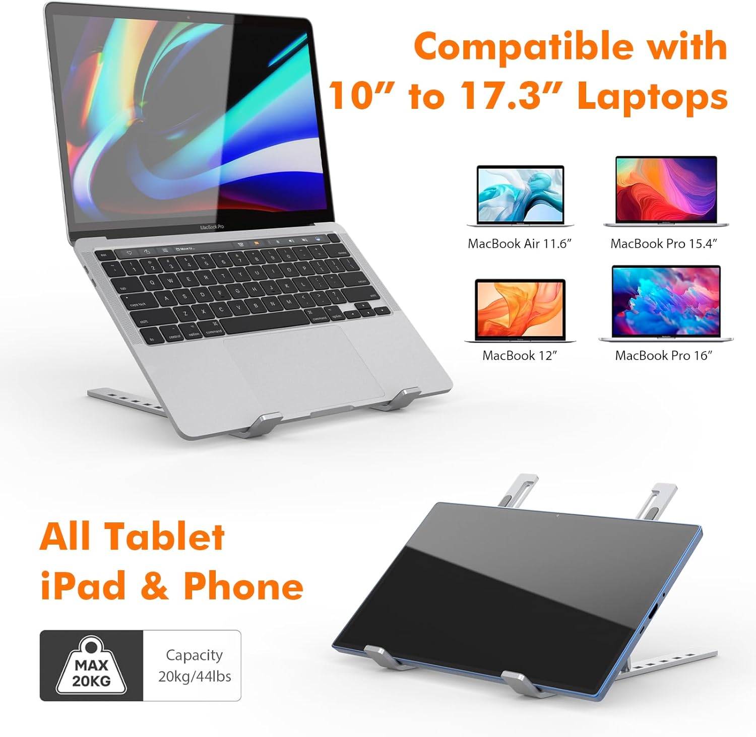 GRIFEMA Laptopständer Detailaufnahme