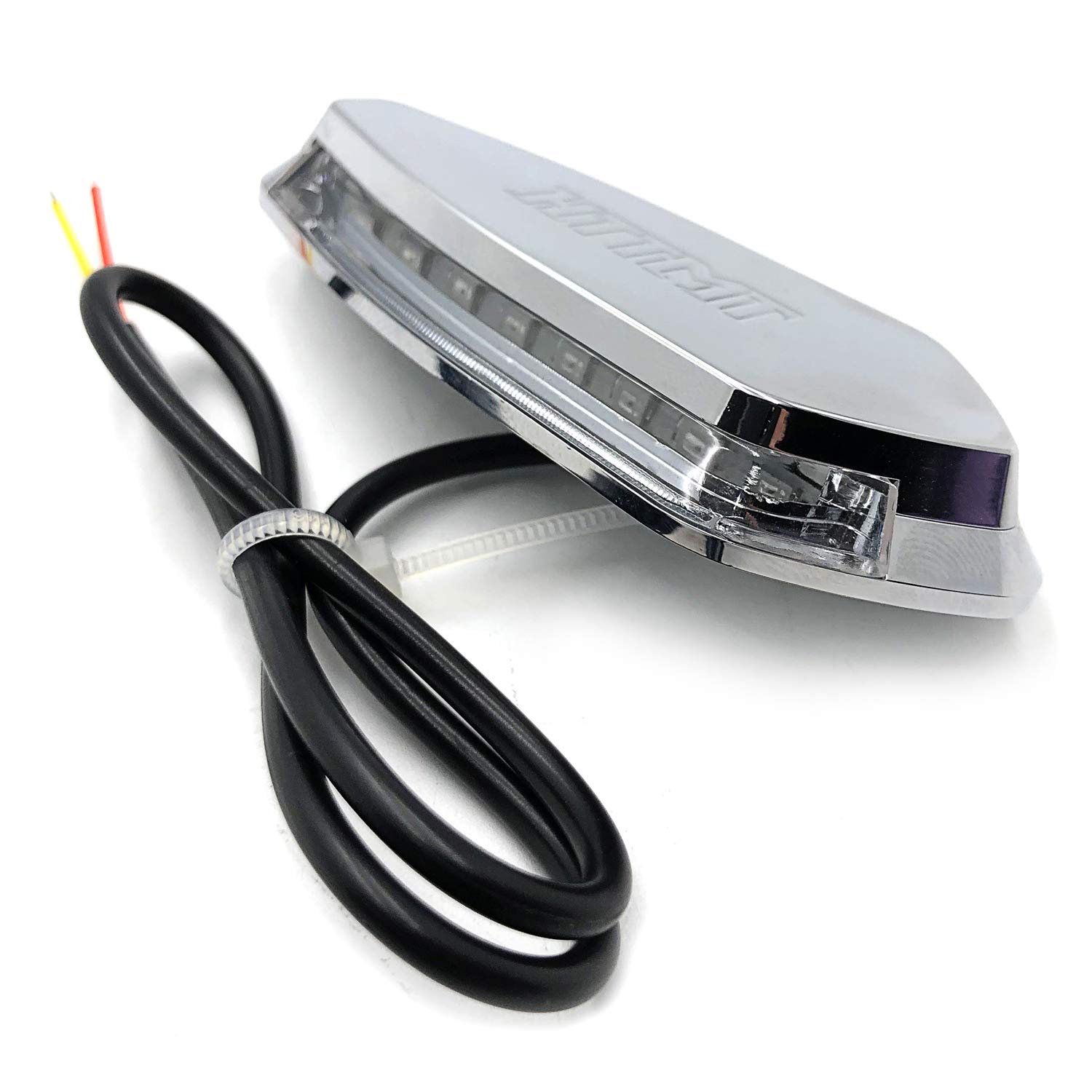 SMT- HTTMT LED Signal Lighting Mirror Block Off Base Plate Chrome Compatible with 1999-2007 R6 Yzf-R6 Yzfr6 Billet Aluminum Made [P/N: MT222-013A]