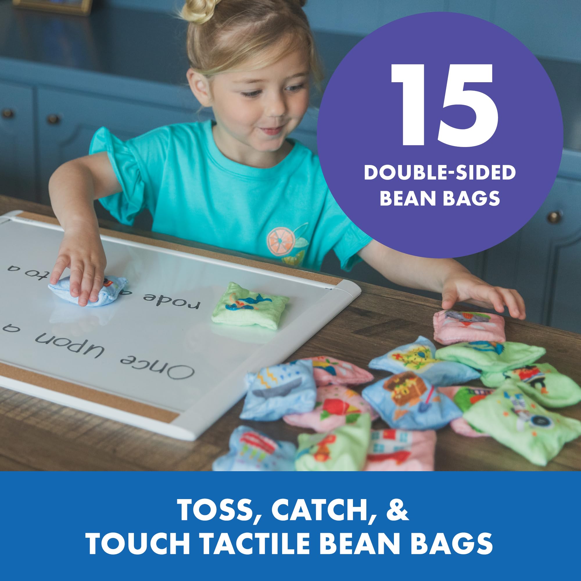 Educational Insights Storytelling Bean Bags - Tactile Bean Bags for Kids Classroom, Includes 15 Bean Bags, Gift for Ages 3+ - Image 5